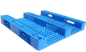 Plastic pallets back